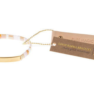 Scout Good Karma Miyuki Bracelet | Pure Magic - Neutral/Gold