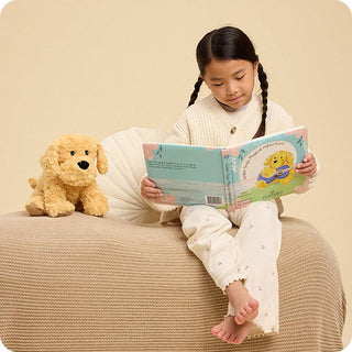 Warmies Golden Dog's Magical Adventure Board Book