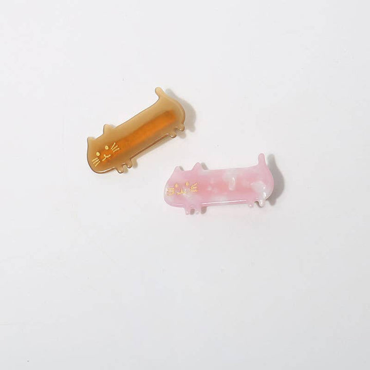 Playful Cat Hair Clips, Adorable Animal Hair Accessories