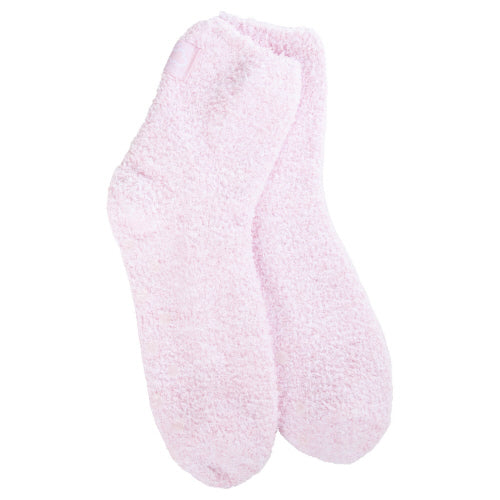 Cozy Quarter w/ Grippers OS Orchid Pink