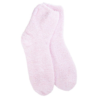 Cozy Quarter w/ Grippers OS Orchid Pink