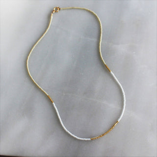 Lithe Beaded Necklace - Choose  your color