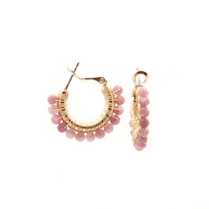 Salty Cali Pismo Mini Hoops ~ Salty Stones