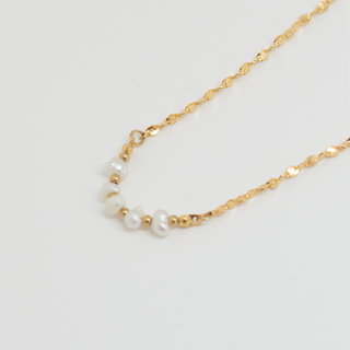 Salty Cali Pearl & Chain Necklace~ Salty Shells