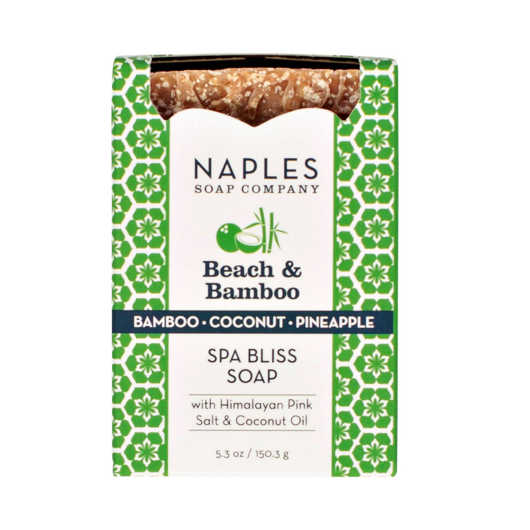 Beach &amp; Bamboo Sea Salt Spa Soap – Coconut &amp; Pineapple