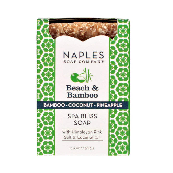 Beach &amp; Bamboo Sea Salt Spa Soap – Coconut &amp; Pineapple