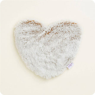 Warmies Marshmallow Brown  Heart Heat Pad