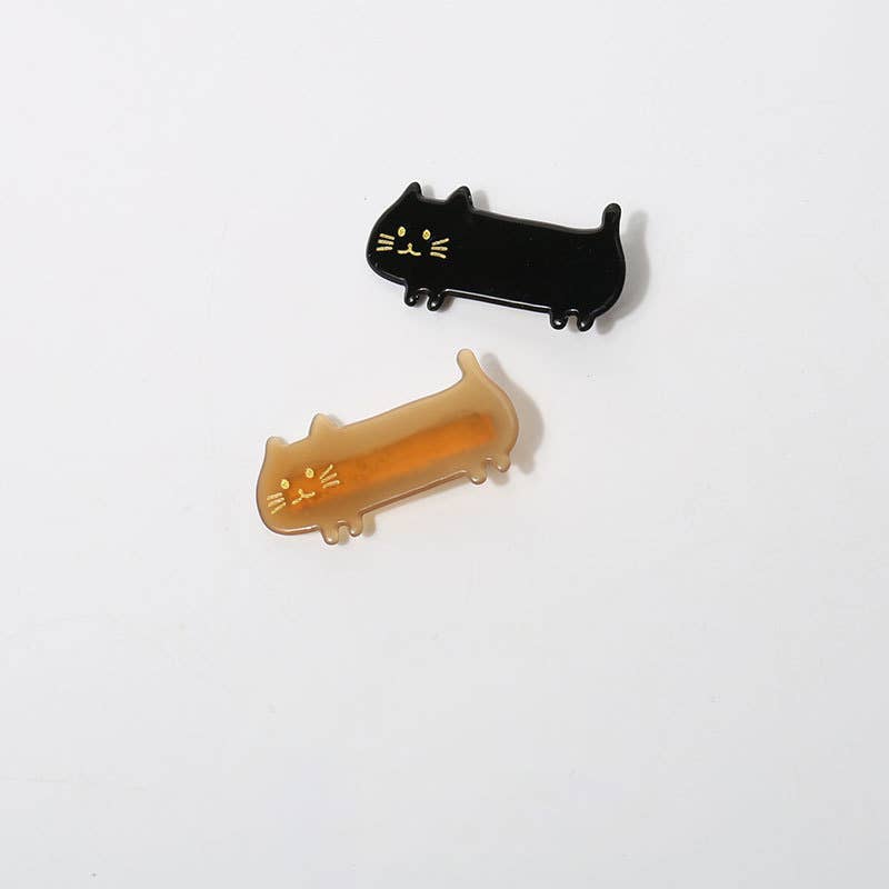 Playful Cat Hair Clips, Adorable Animal Hair Accessories