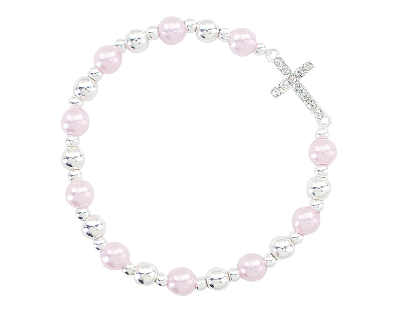 Periwinkle Bracelet - Little Love Crystal Cross 8007047