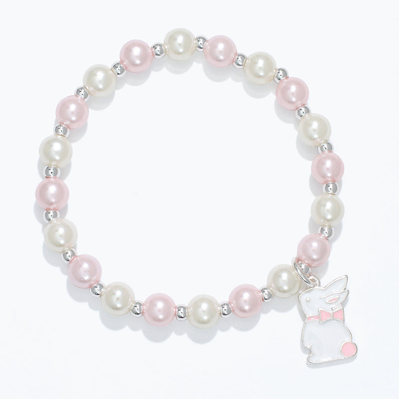 Bracelet-Little Love Pink Bunny