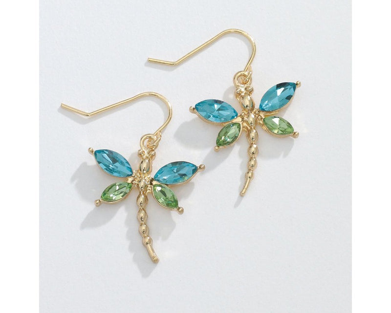 Fanciful spring crystal dragonflies 8101476