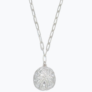 Necklace-Silver Sand Dollar
