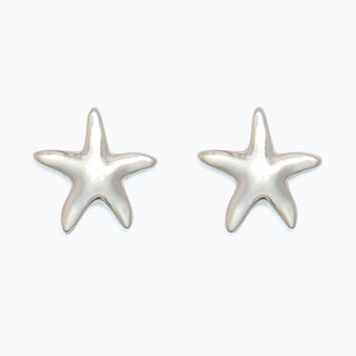 CutiesEarrings-Delicate Silver Starfish