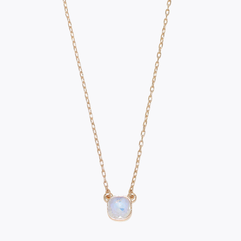 Necklace-Opalescent Crystal Pendant