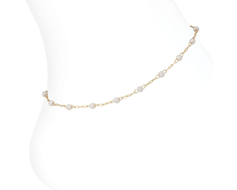 Anklet-Gold and Pearl Stations 8360372