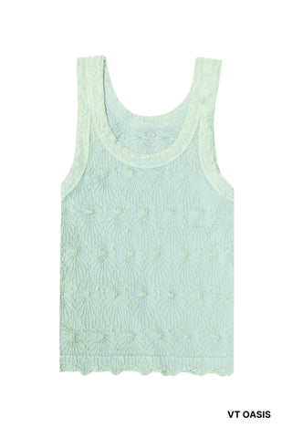 NIKIBIKI Vintage Reversible Lace Tank One Size - Vintage Oasis