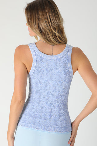 NIKIBIKI Vintage Reversible Lace Tank One Size Vintage Airy Blue
