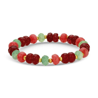 Splendid Iris Colorful 8mm Stone Bracelets