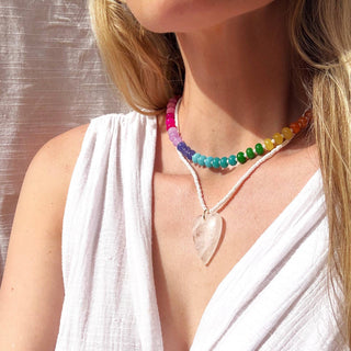 La Playa Stone Candy Beaded Necklace