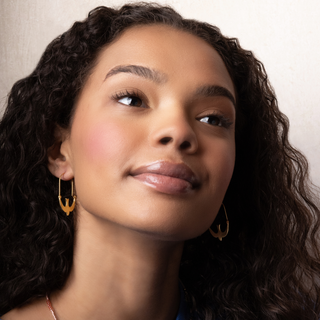 Scout Refined Icon Earring - Swallow Hoop/Gold