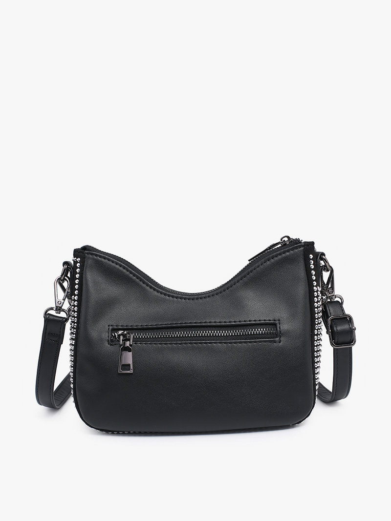 Grommet Detailed Shoulder Bag