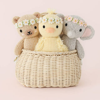 Cuddle+Kind Baby elephant (blush floral), gives 5 meals