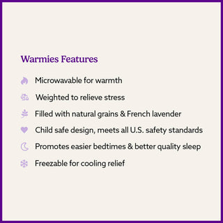 Curly Sage Green Warmies Neck Wrap Travel and wellness Gift