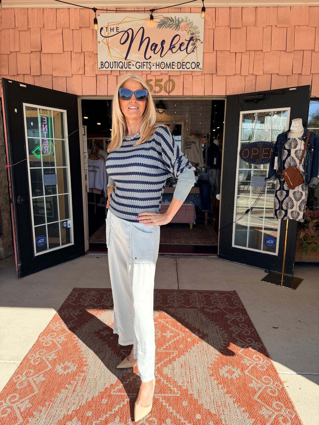 XCVI Mallis Pull-On Twill Gaucho Pant  in Carefree Pigment