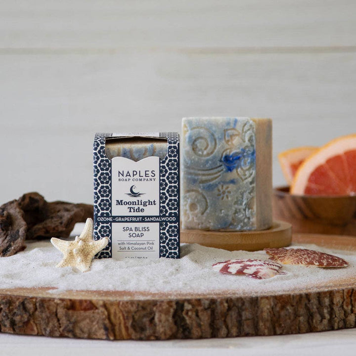 Moonlight Tide Sea Salt Spa Soap – Sea Minerals&amp;Coconut Oil