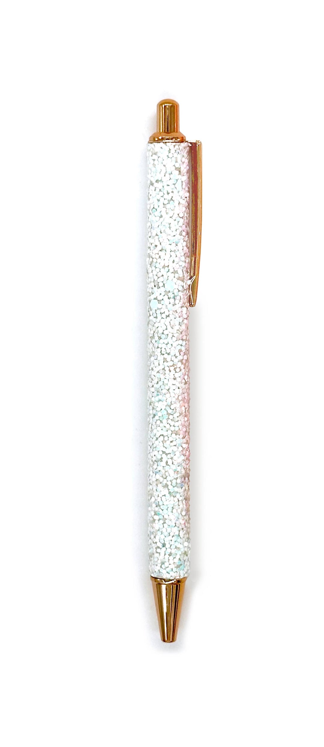 CHUNKY GLITTER PEN - WHITE OPAL