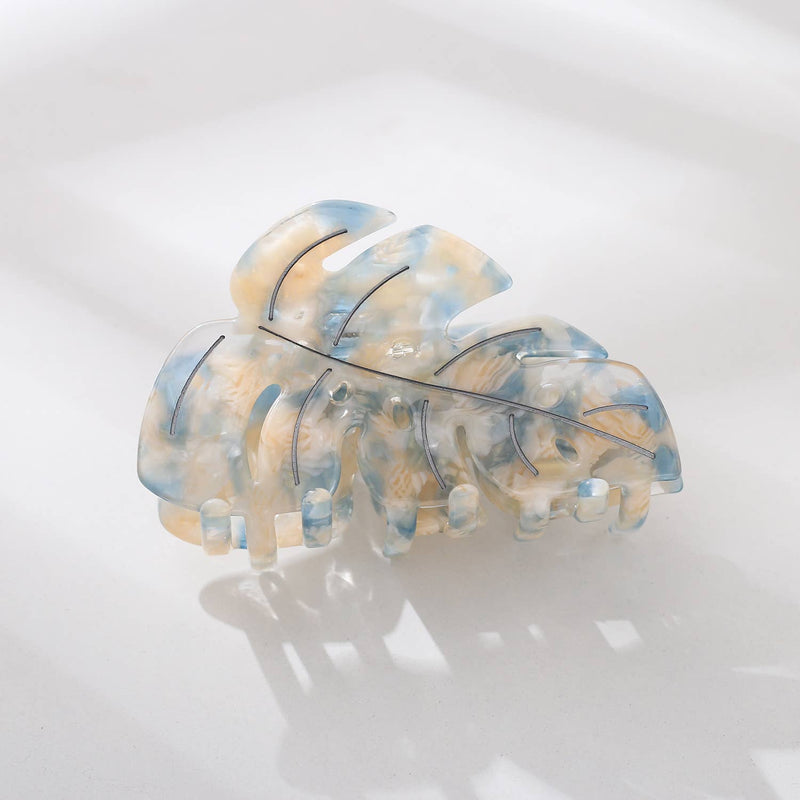 Monstera Leaf Claw Clip