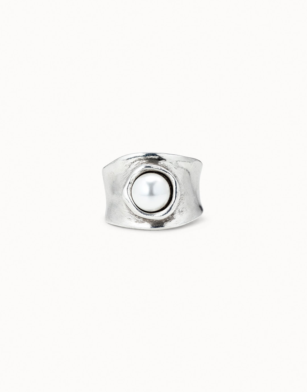 UNOde50 Ring with pearl - Sterling Silver