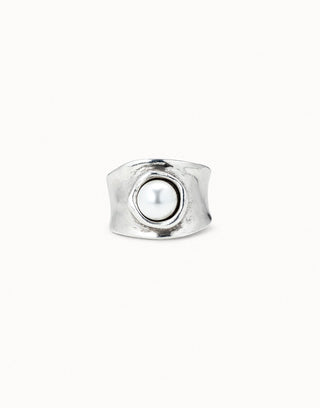 UNOde50 Ring with pearl - Sterling Silver