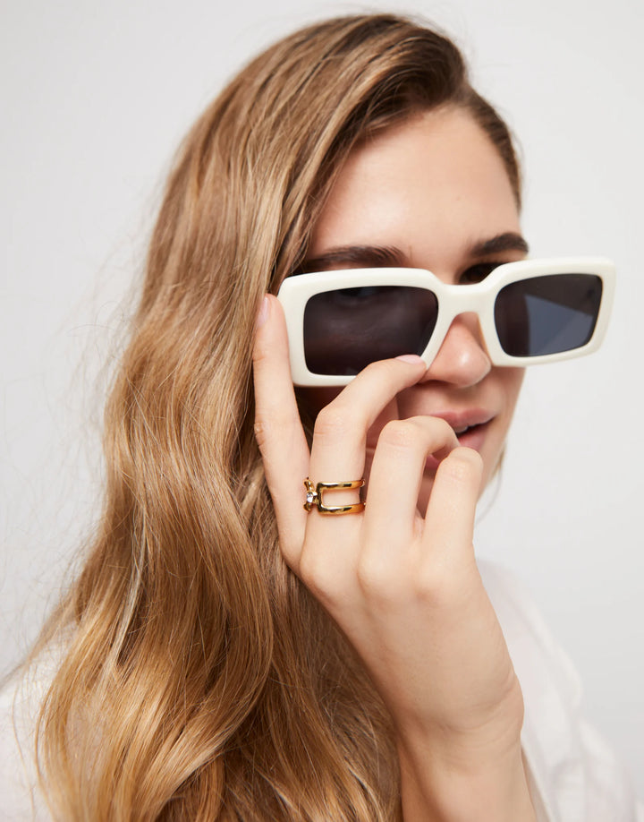 UNODE50 Rings SER INDOMABLE Gold