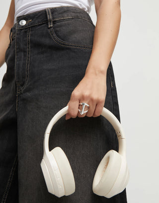 UNOde50 Manta ray-shaped ring - Silver