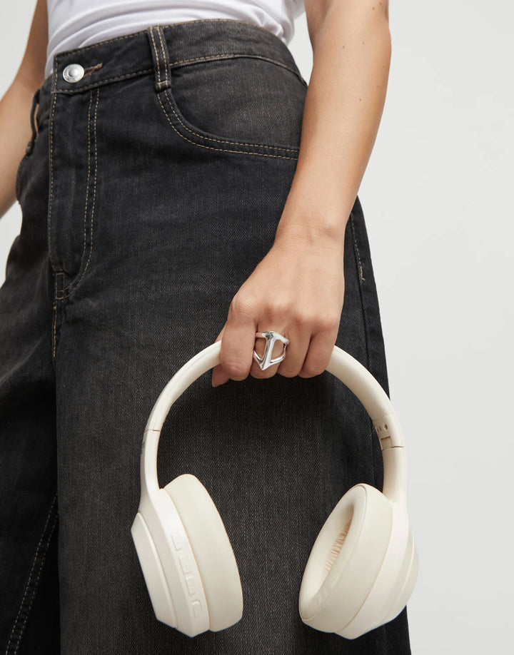 UNOde50 Manta ray-shaped ring - Silver