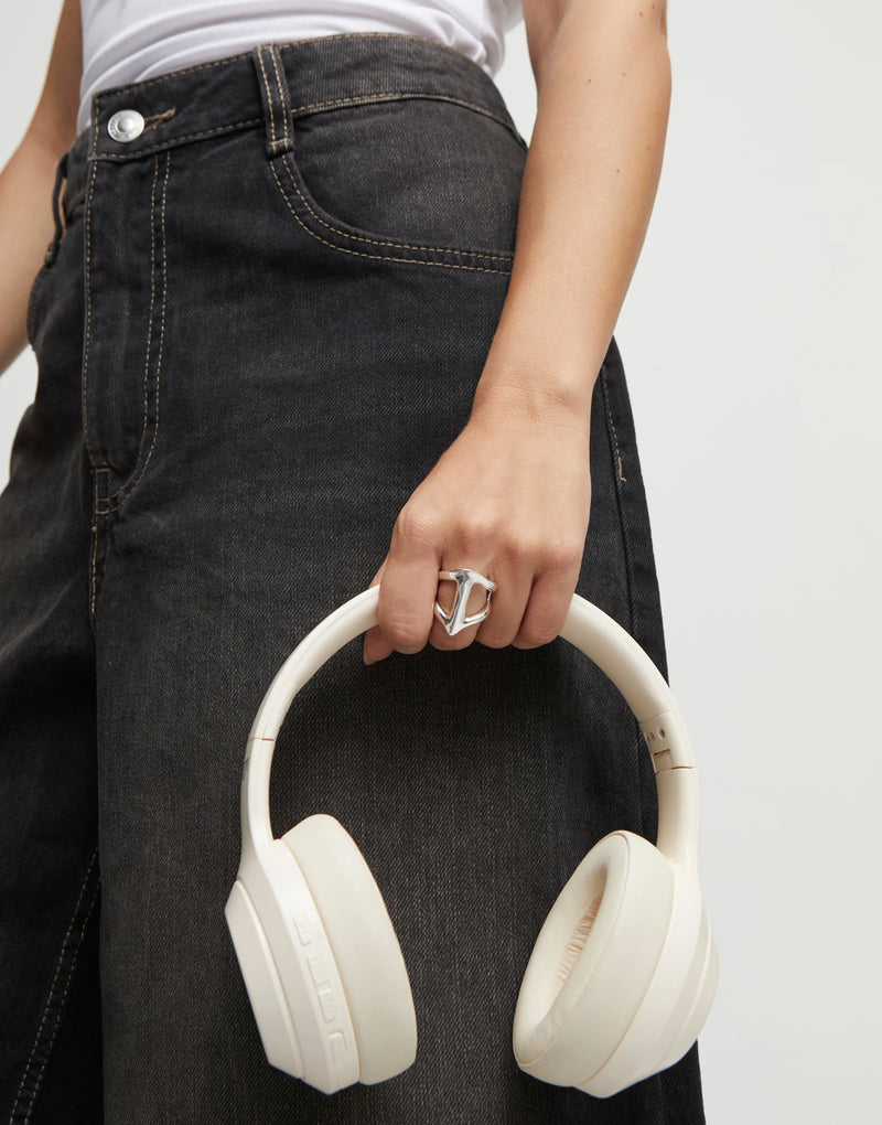 UNOde50 Manta ray-shaped ring - Silver