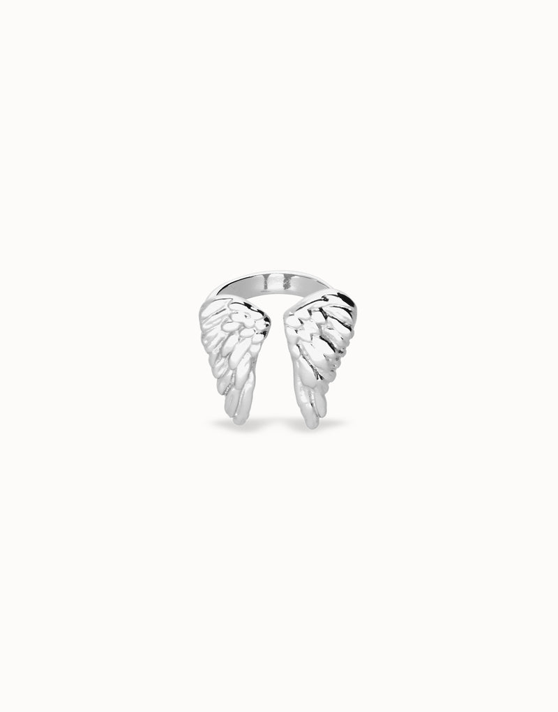 UNOde50 Ring with wing design - Sterling Silver