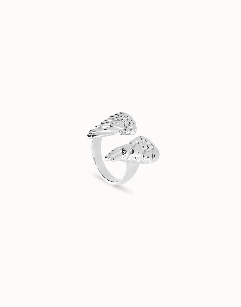 UNOde50 Ring with wing design - Sterling Silver