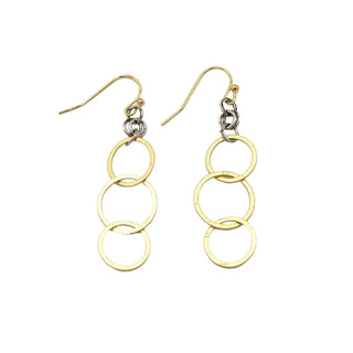 Erin Gray Gold Trinity Allure Earring in Mixed Metal