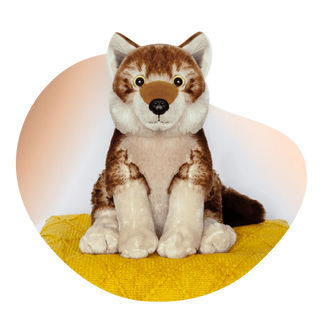 Fahlo The Scout Plush Every plush tracks a wolf