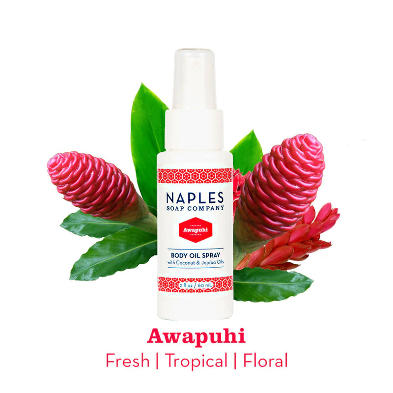Naples Soap Co Awapuhi Luxe Body Oil Spray 2 oz