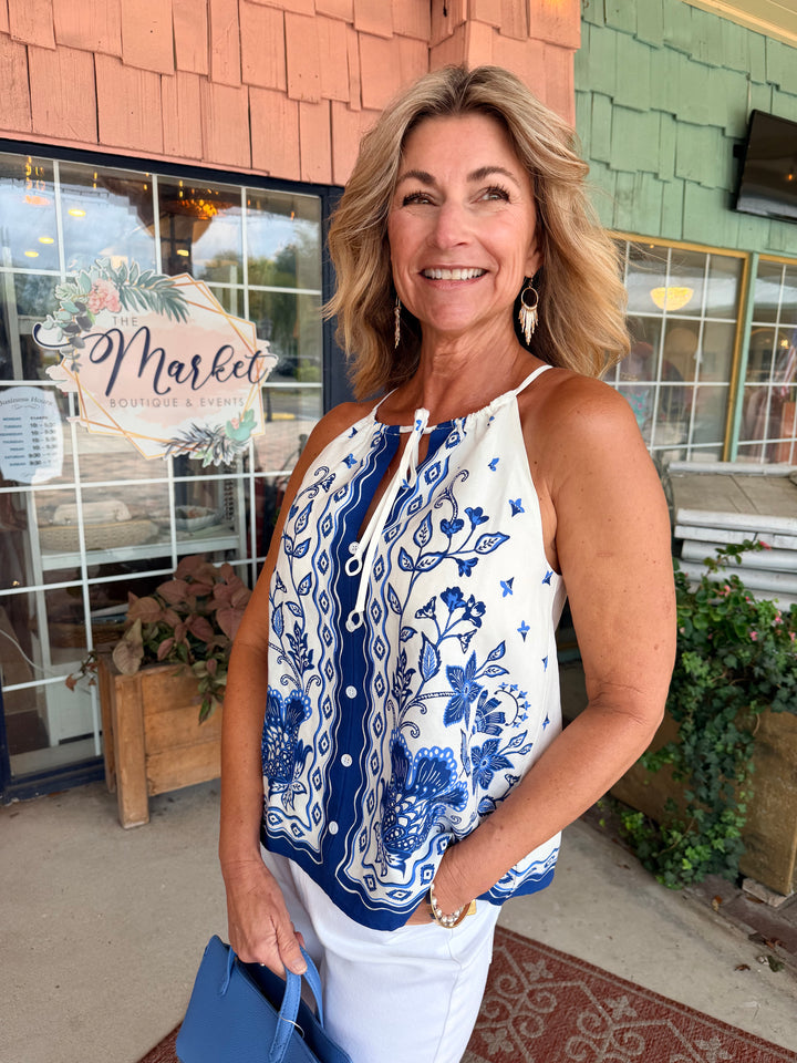Seaside Reverie Halter Top