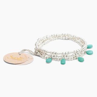 Scout - Metal Wrap - Timeless/Turquoise/Silver