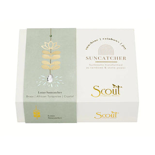 Scout - Suncatcher - Lotus/African Turquoise