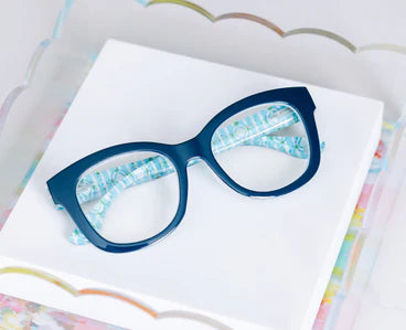 Peepers Readers Laura Park Design Center Stage Navy/Chalet Charm