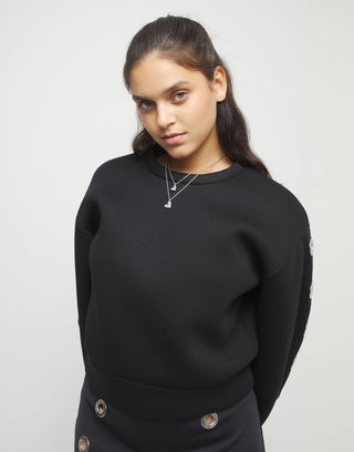 UNOde50 Multi strand chain necklace with two hearts Silver