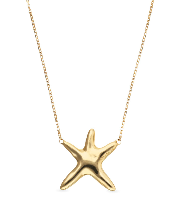UNODe50 Necklace Stellaris Medium necklace with starfish Gold