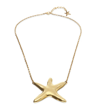 UNODe50 Necklace Stellaris Medium necklace with starfish Gold