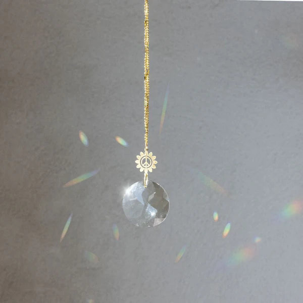 Scout Pocket Suncatcher - Peace Flower